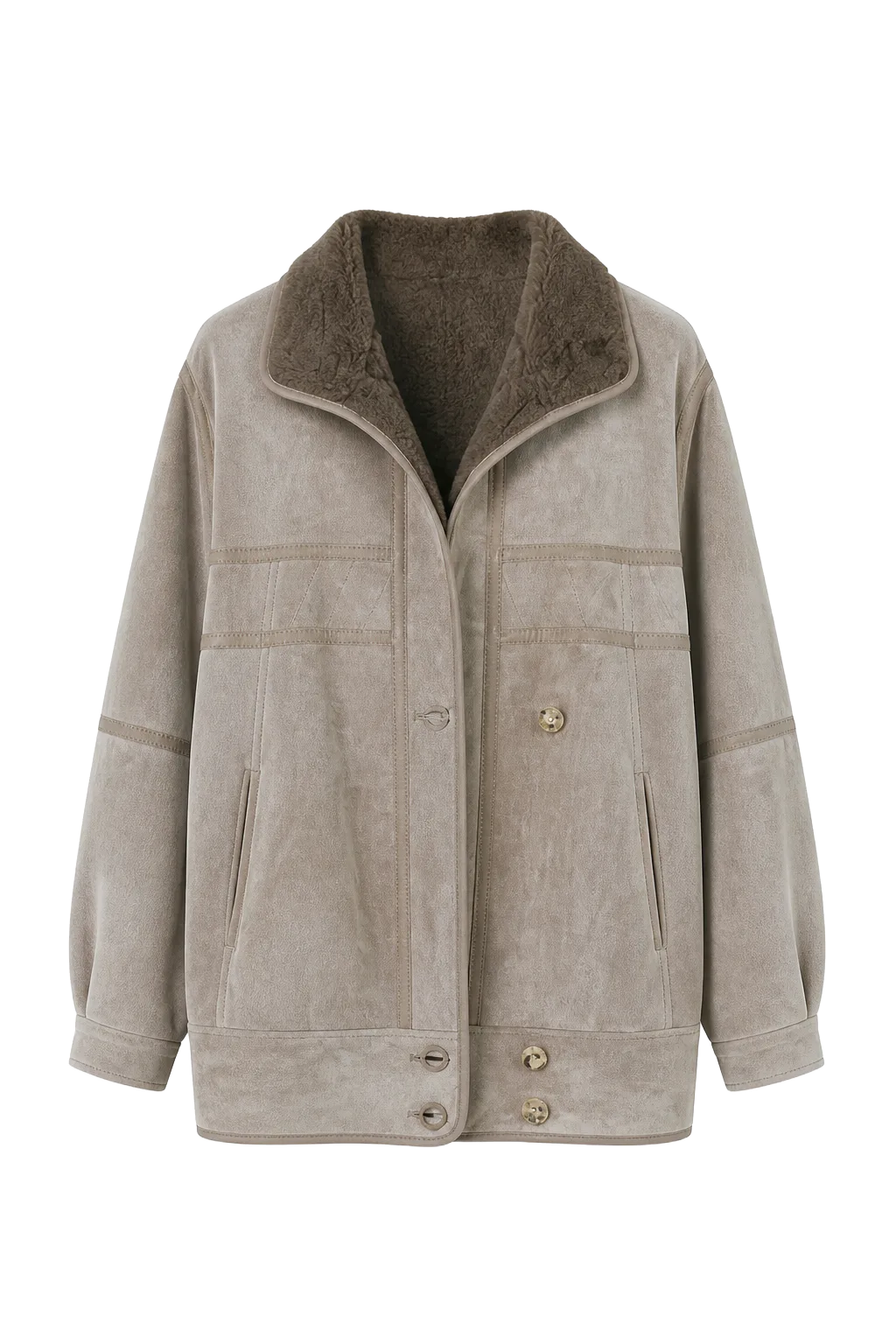 yeovil sheepskin shop Grey Leather Outerwear | The Weight of Winter, Relover
