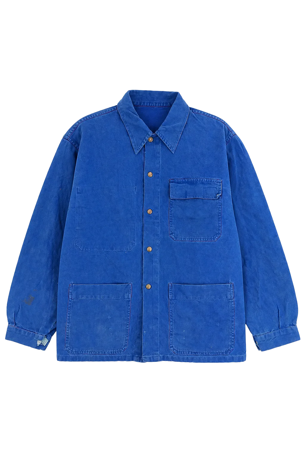 adolphe lafont Blue 100% Cotton Outerwear (2) | The Worker's Layer, Relover