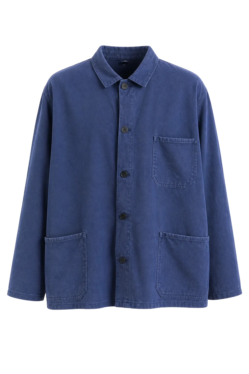 French Workwear Blue 100% Cotton Outerwear | The Worker's Layer, Relover