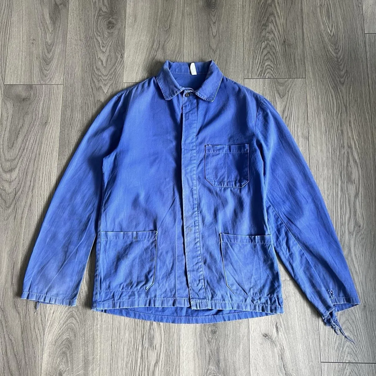Vintage Blue 100% Cotton Outerwear (3), seller photo 1 | The Worker's Layer, Relover