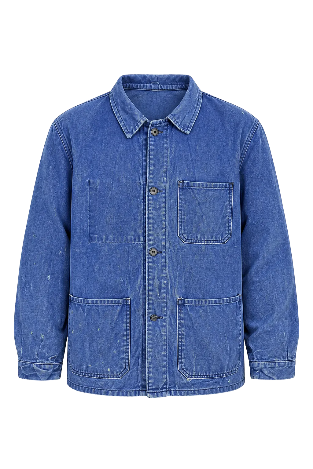 Vintage Blue 100% Cotton Outerwear (2) | The Worker's Layer, Relover