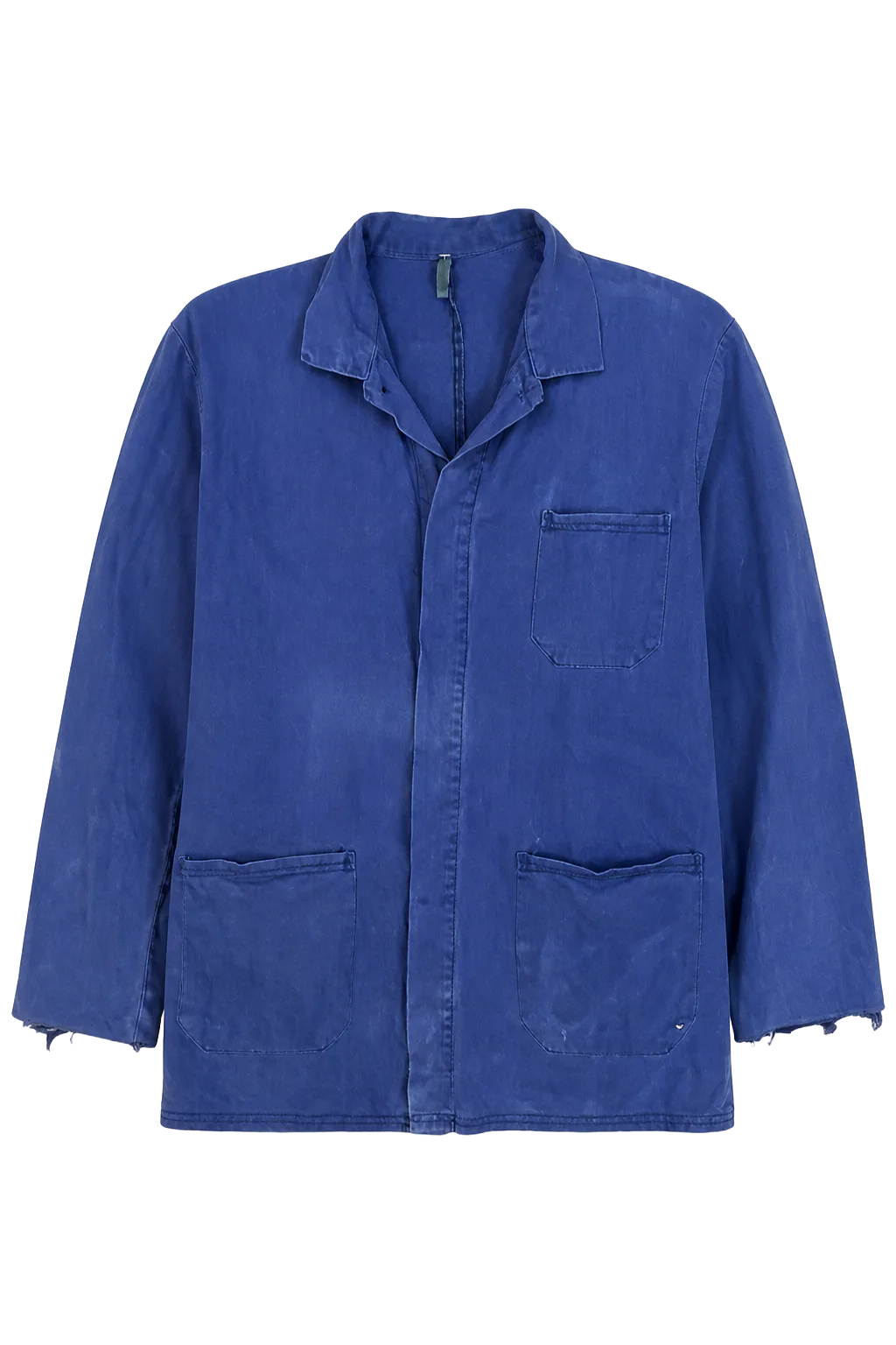 Vintage Blue Cotton Outerwear | The Worker's Layer, Relover
